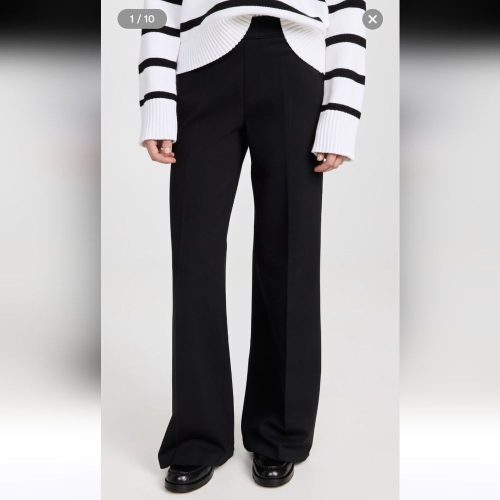 SPANX Wide-Leg Perfect Pants Classic Black Size SP